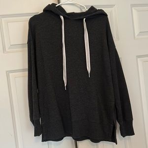 Aerie OVERSIZED gray hoodie sweatshirt, size small. So comfy!
